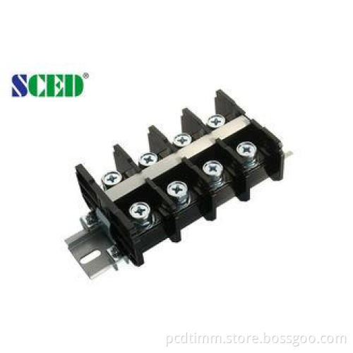 101A 600V High Current Barrier Terminal Block Connector , P